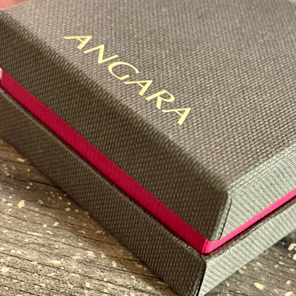 Oval Amethyst Stud Earrings - Picture 6 of 8